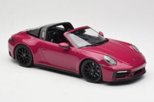 Porsche 911 992 Targa 4 GTS Rubystar Minichamps 1:18 155061066 Metal - imaginea 4 din 6