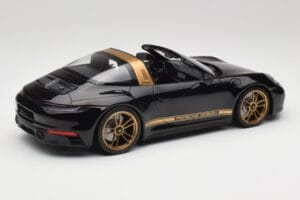 Porsche 911 992 Targa Porsche Design Negru & Auriu Concept Minichamps 1:18 PORSCHE001 Metal - imaginea 2 din 6