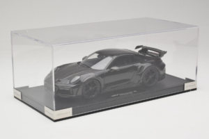 Porsche 911 992 TechArt GTstreet R Negru Cu Jante Negre TechArt 1:18 REMC012 Rășină - imaginea 2 din 6