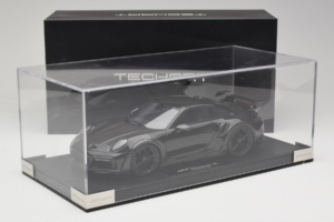 Porsche 911 992 TechArt GTstreet R Negru Cu Jante Negre TechArt 1:18 REMC012 Rășină - imaginea 6 din 6
