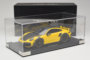 Porsche 911 992 TechArt GTstreet R Galben Cu Jante Negre TechArt 1:18 REMC011 Rășină - imaginea 6 din 6