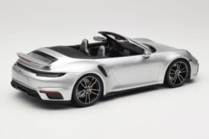 Porsche 911 992 Turbo S Cabriolet Argintiu Minichamps 1:18 155069082 Metal - imaginea 2 din 6