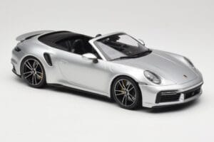Porsche 911 992 Turbo S Cabriolet Argintiu Minichamps 1:18 155069082 Metal - imaginea 4 din 6