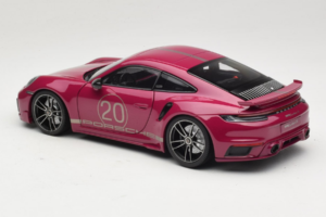 Porsche 911 992 Turbo S Coupe Sport Design Roșu Minichamps 1:18 113069075 Metal - imaginea 7 din 8