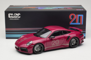 Porsche 911 992 Turbo S Coupe Sport Design Roșu Minichamps 1:18 113069075 Metal - imaginea 8 din 8