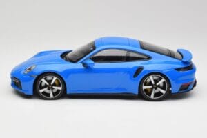 Porsche 911 992 Turbo S Gentian Albastru Minichamps 1:18 155069074 Metal - imaginea 3 din 6