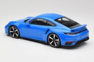 Porsche 911 992 Turbo S Gentian Albastru Minichamps 1:18 155069074 Metal - imaginea 5 din 6