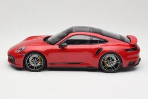 Porsche 911 992 Turbo S Roșu Minichamps 1:18 155069070 Metal - imaginea 3 din 6