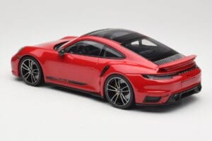 Porsche 911 992 Turbo S Roșu Minichamps 1:18 155069070 Metal - imaginea 5 din 6