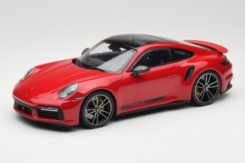 Porsche 911 992 Turbo S Roșu Minichamps 1:18 155069070 Metal