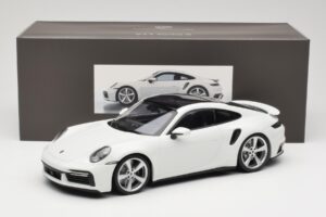 Porsche 911 Turbo S 992 Alb Minichamps 1:18 WAP0211620RTRB Metal - imaginea 6 din 6