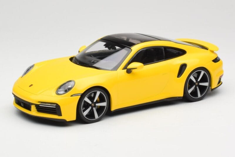 Porsche 911 992 Turbo S Galben Minichamps 1:18 155069071 Metal