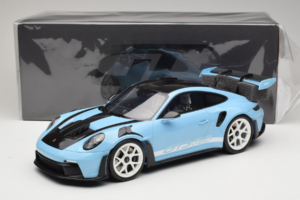 Porsche 911 992.1 GT3 RS Gulf Blue GT Spirit 1:12 GT497 Rășină - imaginea 6 din 6