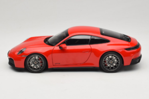 Porsche 911 992.2 Carrera 4 GTS Guards Red Norev 1:18 187171 Metal - imaginea 4 din 8
