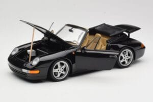 Porsche 911 993 Cabriolet Negru UT Models 1:18 27806-U1 Metal - imaginea 2 din 8