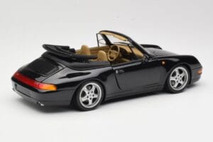 Porsche 911 993 Cabriolet Negru UT Models 1:18 27806-U1 Metal - imaginea 3 din 8
