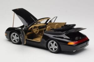 Porsche 911 993 Cabriolet Negru UT Models 1:18 27806-U1 Metal - imaginea 5 din 8