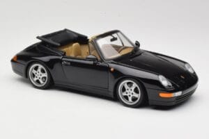 Porsche 911 993 Cabriolet Negru UT Models 1:18 27806-U1 Metal - imaginea 6 din 8