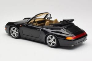 Porsche 911 993 Cabriolet Negru UT Models 1:18 27806-U1 Metal - imaginea 7 din 8