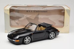 Porsche 911 993 Cabriolet Negru UT Models 1:18 27806-U1 Metal - imaginea 8 din 8