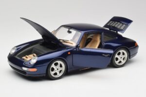 Porsche 911 993 Carrera Cup Albastru Braccio & Gotz 1993 Bburago 1:18 3060-M1 Metal - imaginea 2 din 8