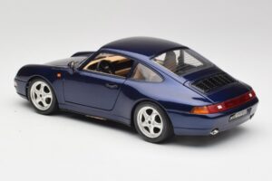 Porsche 911 993 Carrera Cup Albastru Braccio & Gotz 1993 Bburago 1:18 3060-M1 Metal - imaginea 7 din 8