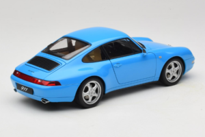 Porsche 911 993 Carrera Blue Metallic AUTOart 1:18 78133 Metal - imaginea 3 din 8