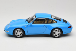 Porsche 911 993 Carrera Blue Metallic AUTOart 1:18 78133 Metal - imaginea 4 din 8