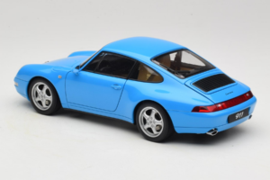 Porsche 911 993 Carrera Blue Metallic AUTOart 1:18 78133 Metal - imaginea 7 din 8