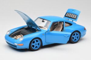 Porsche 911 993 Carrera Albastru Bburago 1:18 3060 Metal - imaginea 2 din 8