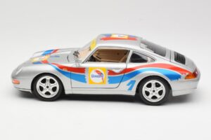 Porsche 911 993 Carrera Cup #1 1993 Bburago 1:18 3050-M2 Metal - imaginea 4 din 8