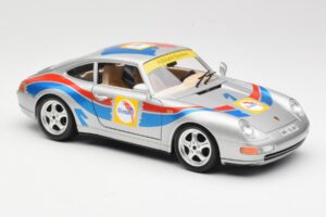 Porsche 911 993 Carrera Cup #1 1993 Bburago 1:18 3050-M2 Metal - imaginea 6 din 8