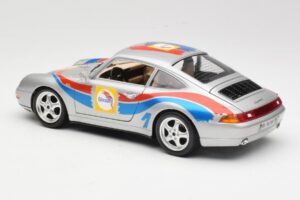Porsche 911 993 Carrera Cup #1 1993 Bburago 1:18 3050-M2 Metal - imaginea 7 din 8