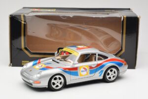 Porsche 911 993 Carrera Cup #1 1993 Bburago 1:18 3050-M2 Metal - imaginea 8 din 8