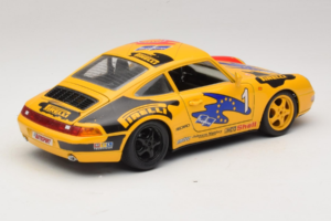 Porsche 911 993 Carrera Cup #1 1993 Bburago 1:18 3050-P1 Metal - imaginea 3 din 8