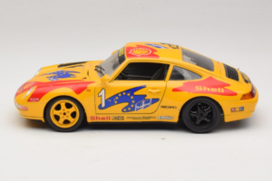 Porsche 911 993 Carrera Cup #1 1993 Bburago 1:18 3050-P1 Metal - imaginea 4 din 8