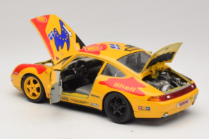 Porsche 911 993 Carrera Cup #1 1993 Bburago 1:18 3050-P1 Metal - imaginea 5 din 8