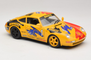 Porsche 911 993 Carrera Cup #1 1993 Bburago 1:18 3050-P1 Metal - imaginea 6 din 8