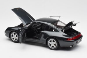 Porsche 911 993 Carrera Verde Metalizat AUTOart 1:18 78134 Metal - imaginea 5 din 8
