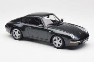 Porsche 911 993 Carrera Verde Metalizat AUTOart 1:18 78134 Metal - imaginea 6 din 8