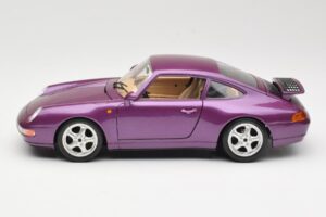 Porsche 911 993 Carrera Violet Bburago 1:18 3060-M2 Metal - imaginea 4 din 8