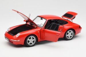 Porsche 911 993 Carrera Roșu AUTOart 1:18 78132 Metal - imaginea 2 din 8