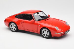 Porsche 911 993 Carrera Roșu AUTOart 1:18 78132 Metal - imaginea 6 din 8