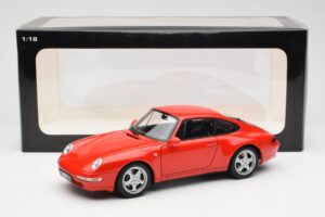 Porsche 911 993 Carrera Roșu AUTOart 1:18 78132 Metal - imaginea 8 din 8