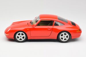 Porsche 911 993 Carrera Roșu Bburago 1:18 3050 Metal - imaginea 4 din 8