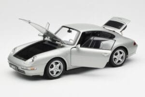 Porsche 911 993 Carrera Argintiu AUTOart 1:18 78131 Metal - imaginea 2 din 8