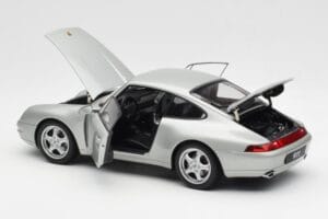 Porsche 911 993 Carrera Argintiu AUTOart 1:18 78131 Metal - imaginea 5 din 8