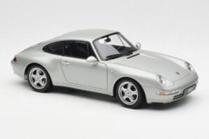 Porsche 911 993 Carrera Argintiu AUTOart 1:18 78131 Metal - imaginea 6 din 8