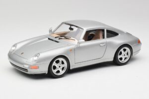 Porsche 911 993 Carrera Argintiu Bburago 1:18 3050-M1 Metal