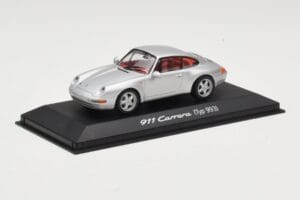 Porsche 911 993 Carrera Argintiu Minichamps 1:43 WAP02003597 Metal - imaginea 2 din 4